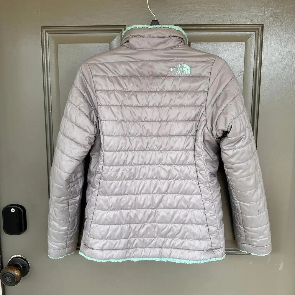 The North Face Girls Mossbud Swirl Reversible‎ Jacket Medium 10/12
